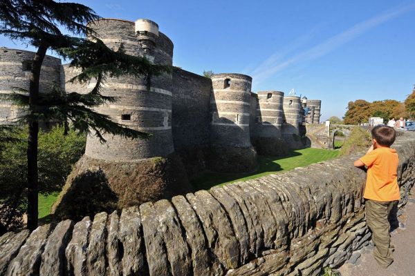 Angers, castillo del Rey Rene, Anjou