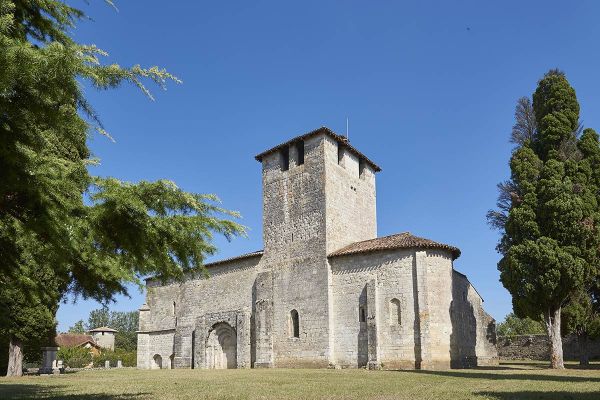 Iglesia de Vian, Aquitania