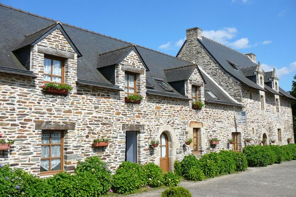 Casa tipica bretona, Bretaña
