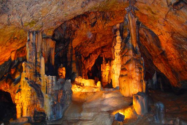 Las grutas d'Osselle, Valle del Doubs, Franche Comté